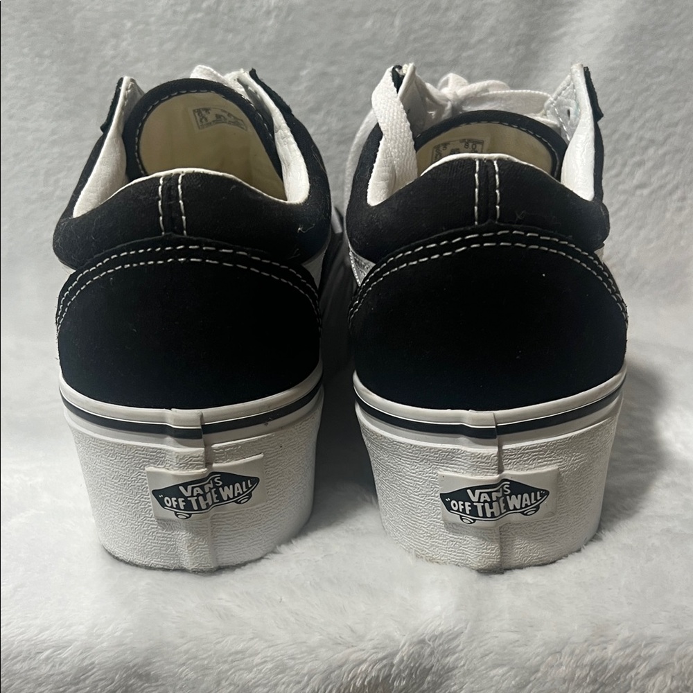 Vans Old Skool Platform Shoe Women size 8 - Picture 4 of 7